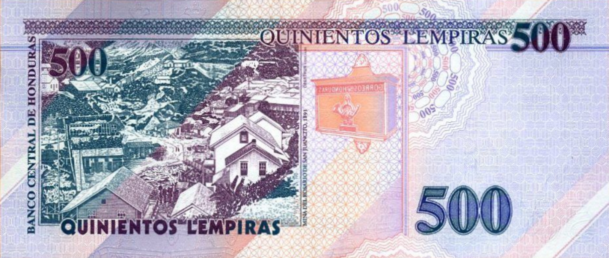 PN113a Honduras - 500 Lempiras (2022)